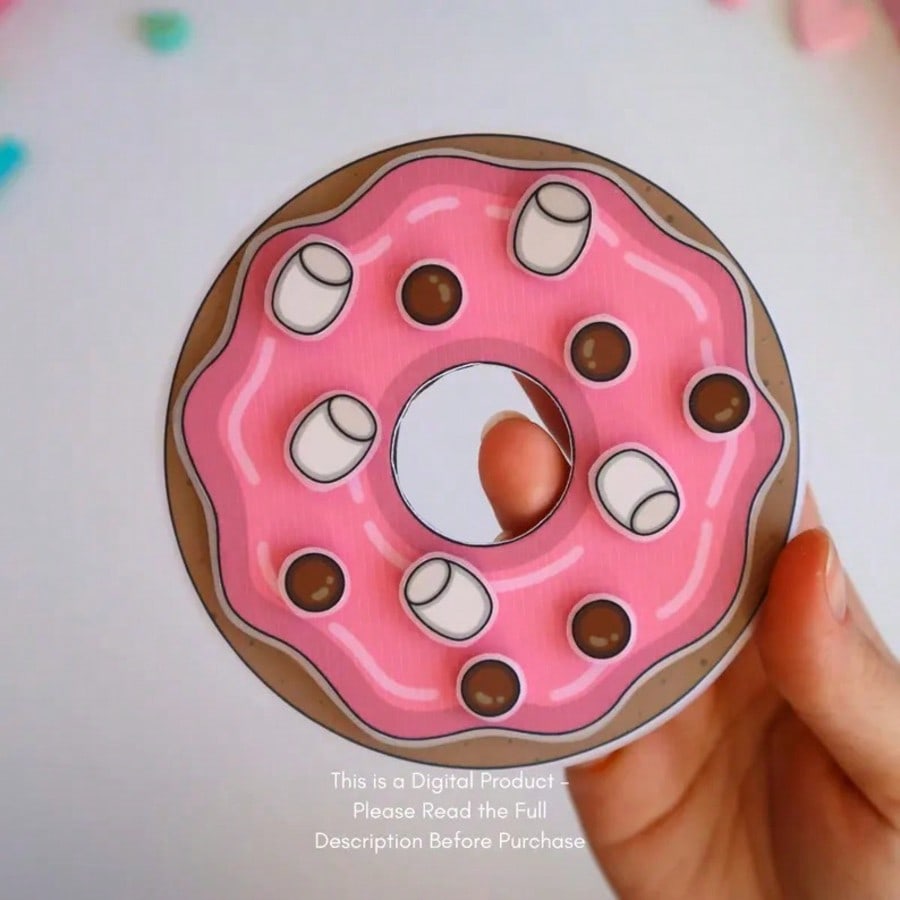 Donut Shop Pretend Play Kit, D - Art Craft For 3 Year Old 评论和价格
