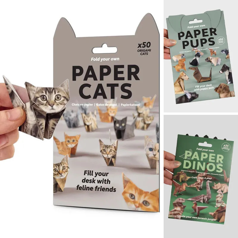 Creative DIY Origami Handmade  - Art Craft Cat 评论和价格