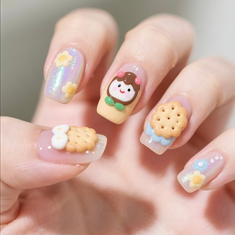 Cute Animal Nail Art & Cookie  - Art Craft Rabbit 评论和价格