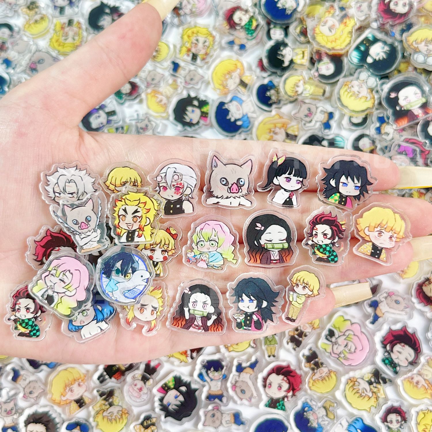 50/100Pcs 1/2cm Mini Demon Sla - Art Craft Market 评论和价格
