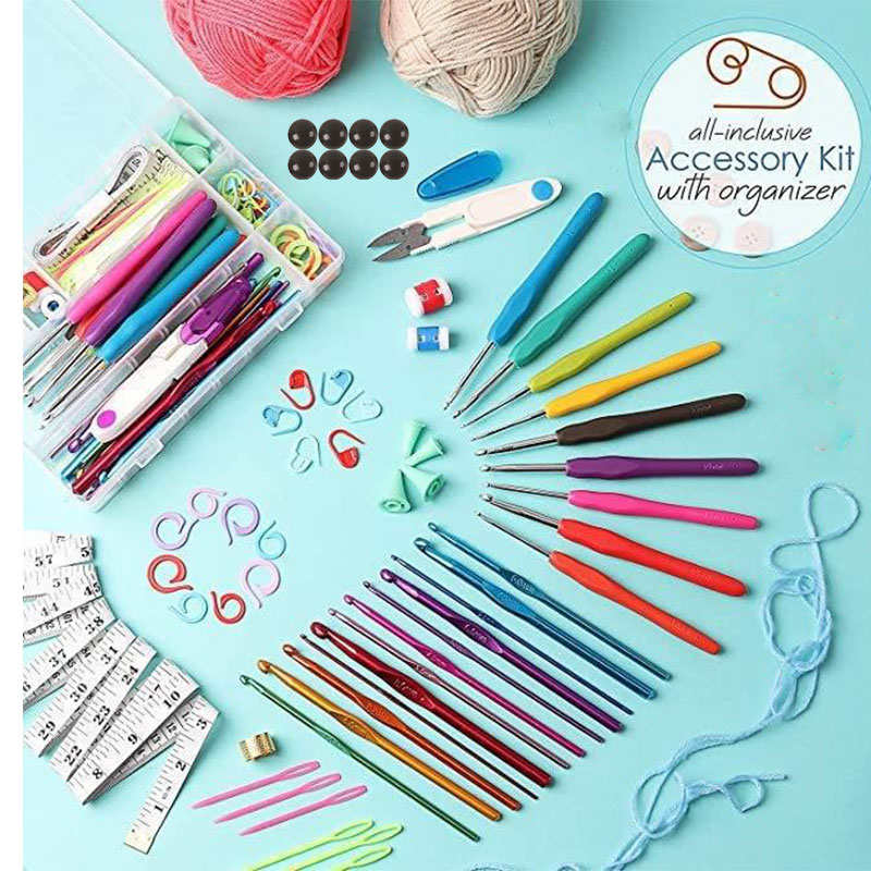 Knitting & Crochet Supplies, C - Crochet Hook Set 评论和价格