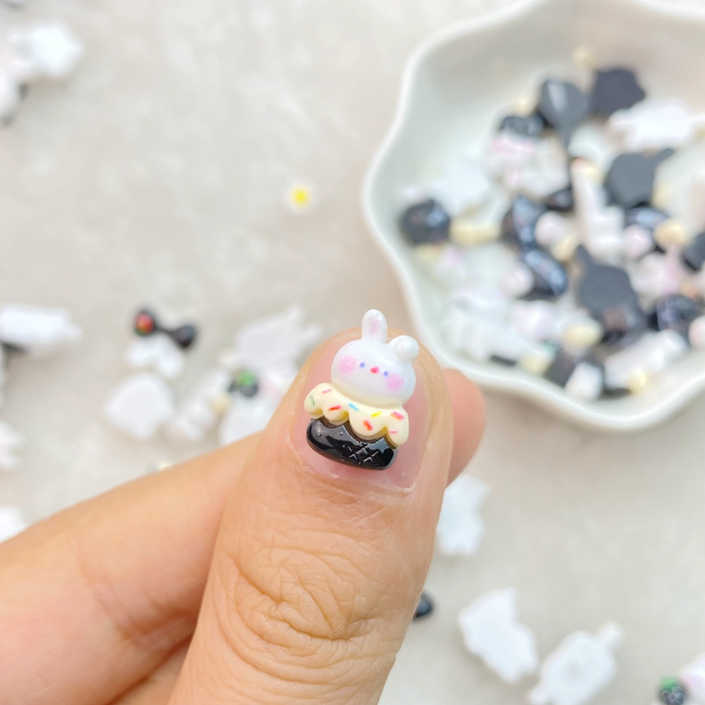 20Pcs Mixed Nail Art Resin Car - Art Craft Rabbit 评论和价格