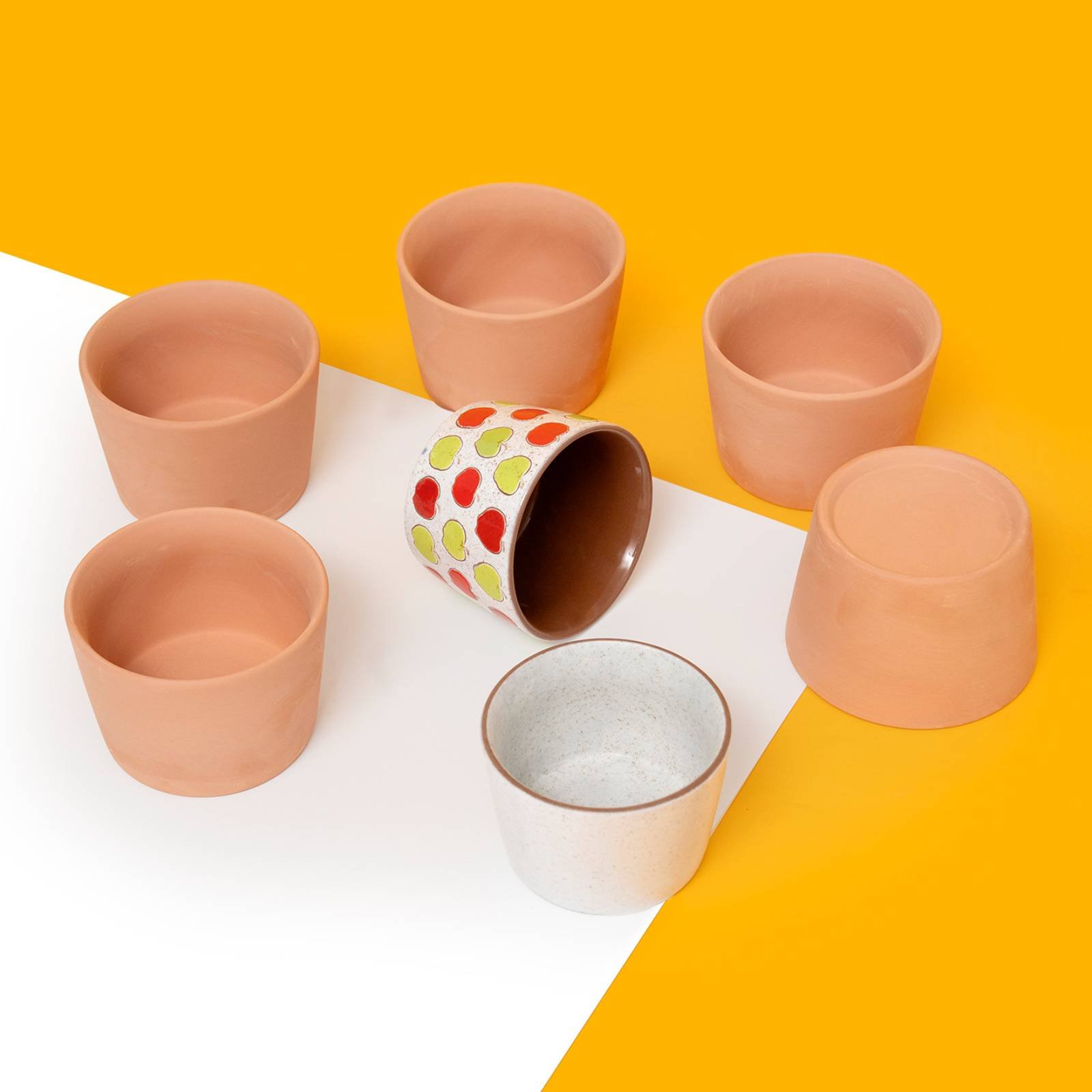 Bisque Pottery Cup Gift Idea U - Art Craft Classes 评论和价格