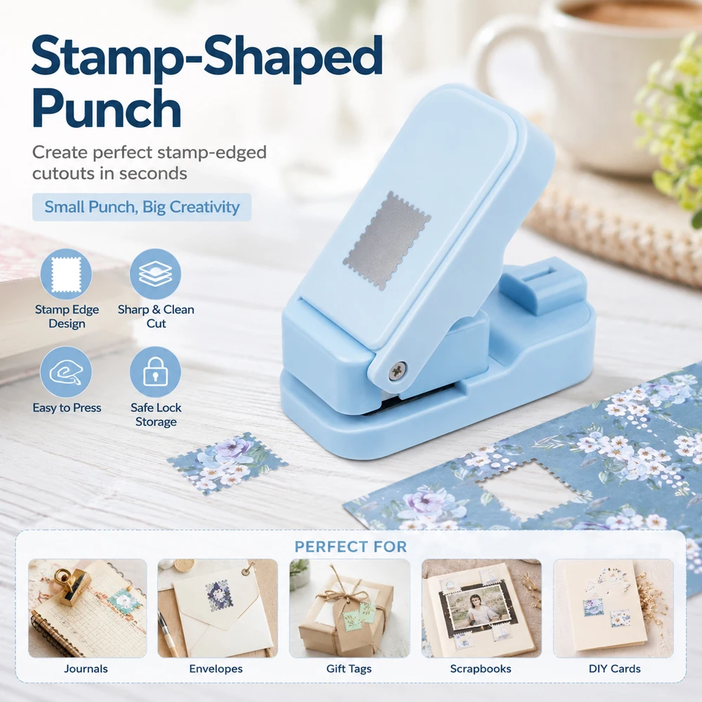 Postage Stamp Edge Paper Punch - Art Craft Market 评论和价格