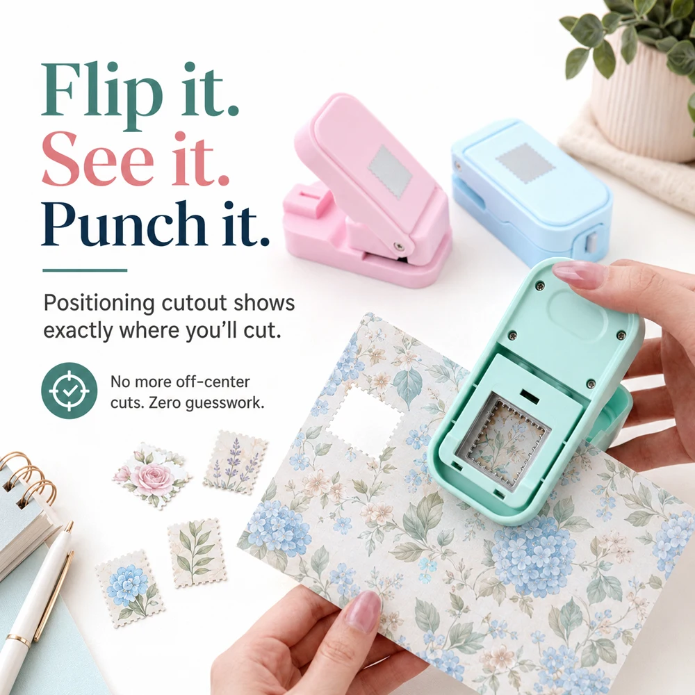 Postage Stamp Edge Paper Punch - Art Craft Market 评论和价格