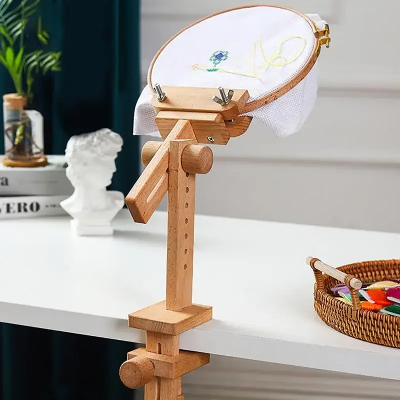 360° Rotation Adjustable Deskt - Embroidery Hoop Kit 评论和价格