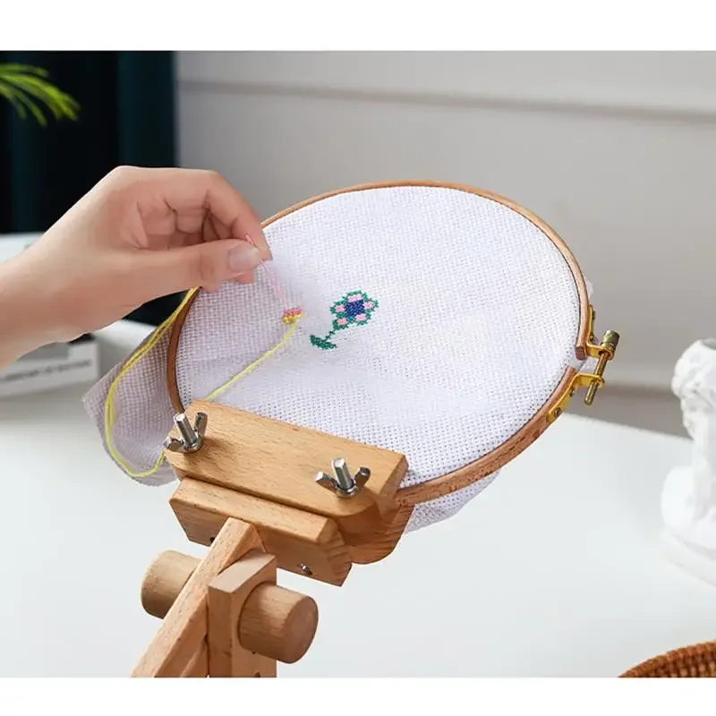 360° Rotation Adjustable Deskt - Embroidery Hoop Kit 评论和价格
