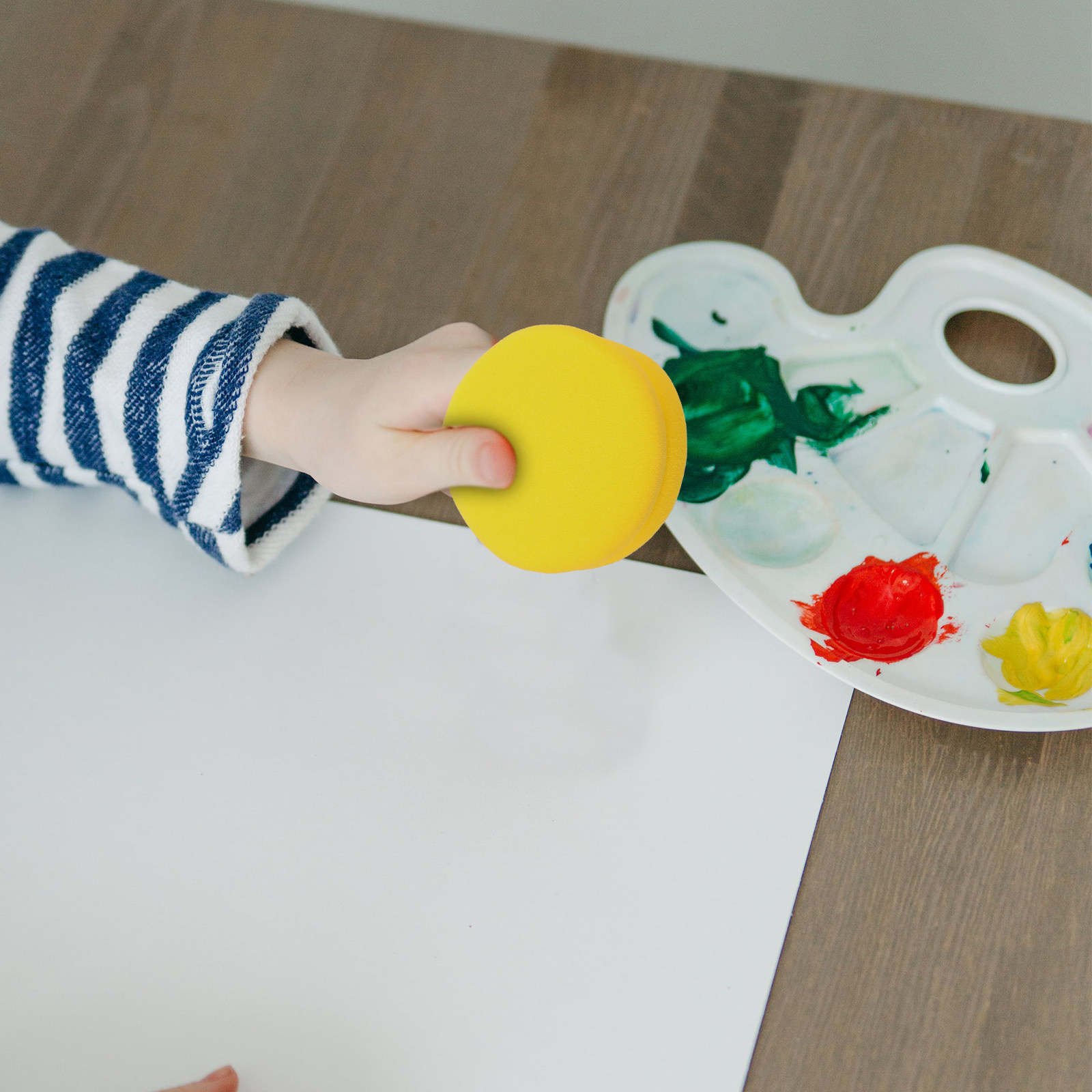 2Pcs Children Painting Sponge  - Art Craft Classes 评论和价格