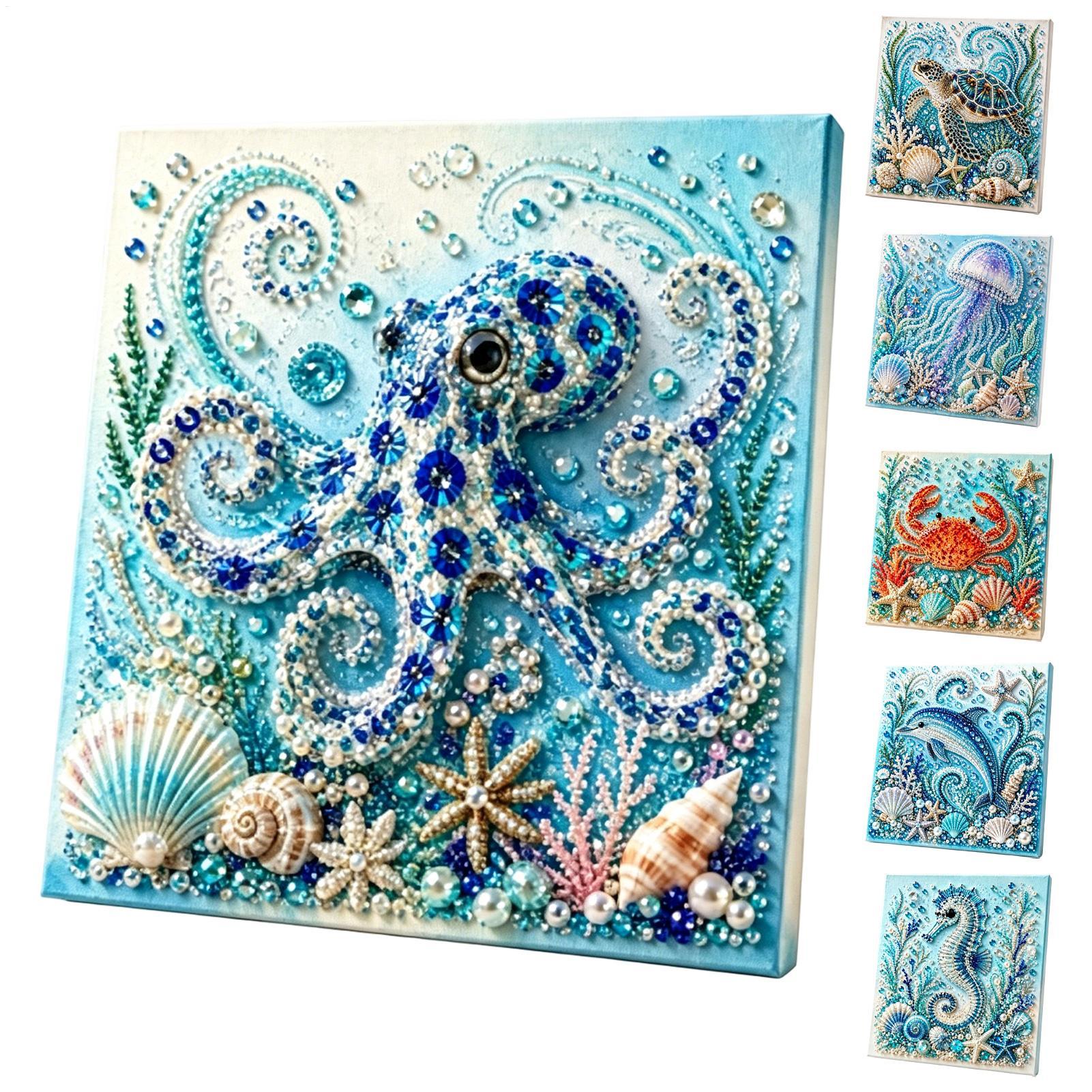 Ocean Themed Pearl Craft DIY K - Art Craft Jellyfish 评论和价格