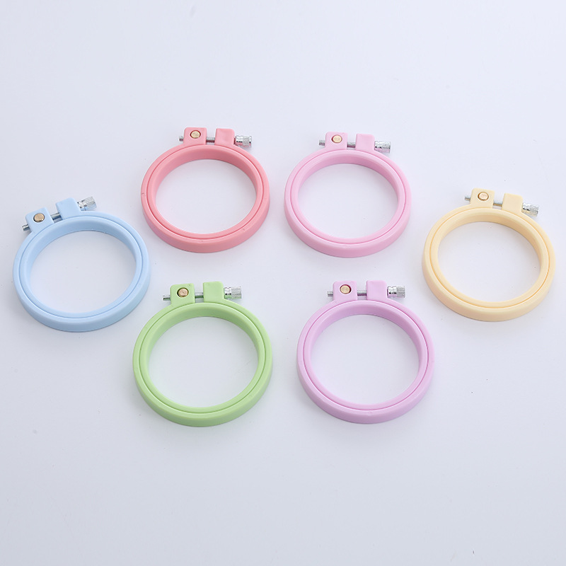 DIY ABS Plastic Embroidery Hoo - Embroidery Hoop Kit 评论和价格