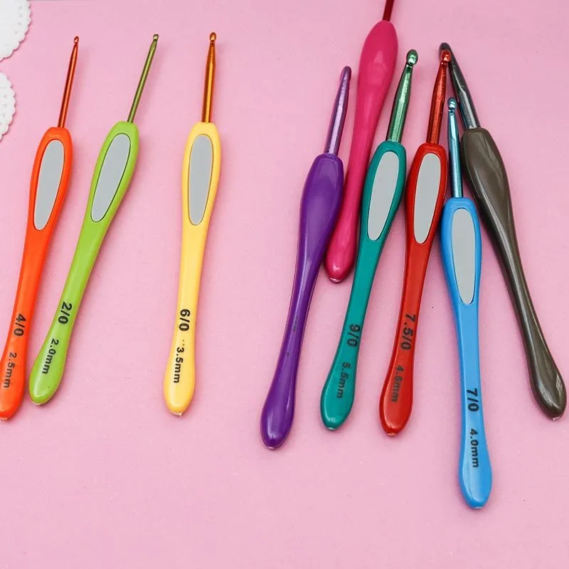 Color Soft Handle Crochet Tool - Crochet Hook Set 评论和价格