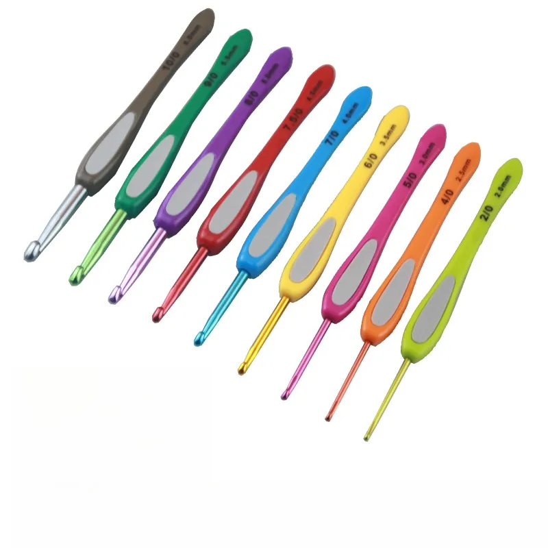 Color Soft Handle Crochet Tool - Crochet Hook Set 评论和价格