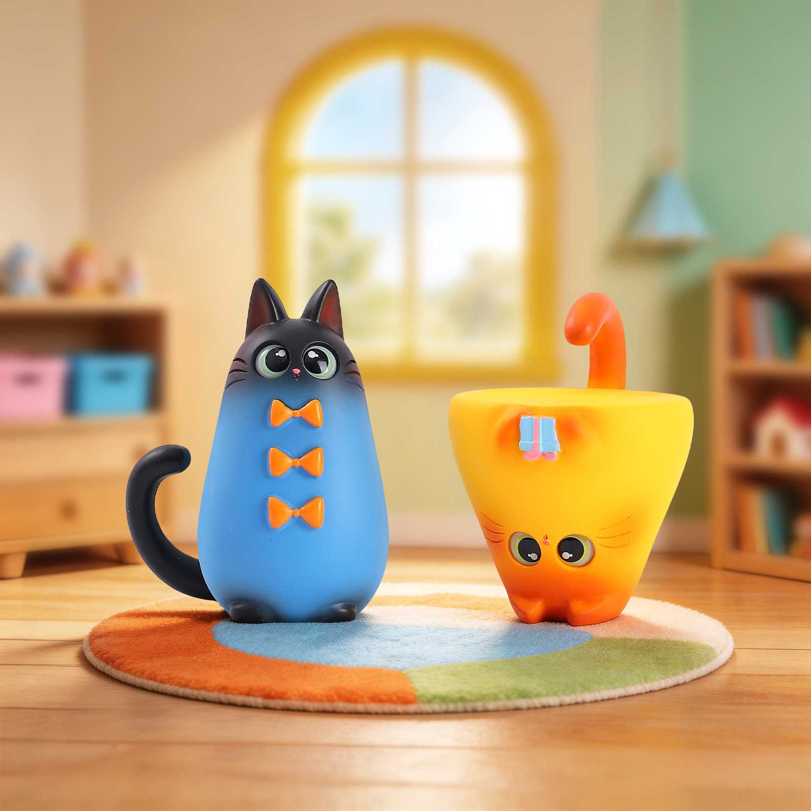 Blind Box Cat Figurine Resin C - Art Craft Cat 评论和价格