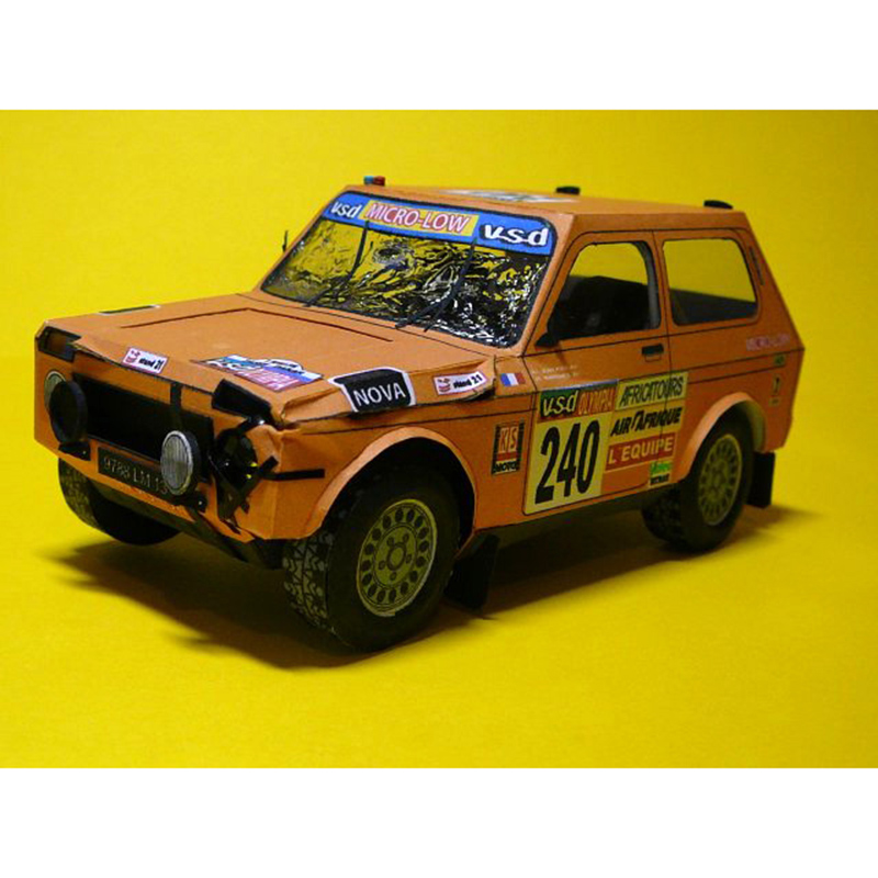 LADA NIVA 1985 1:32 Dakar Rall - Art Craft Cardboard 评论和价格