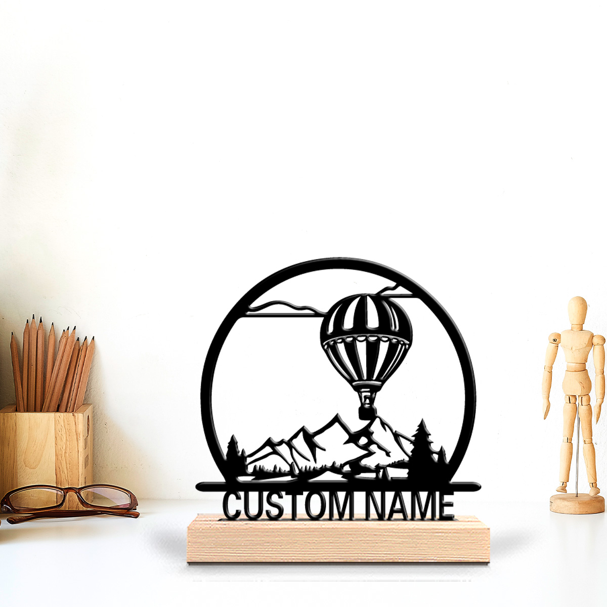 1pc Hot air balloon Customized - Art Craft Market 评论和价格