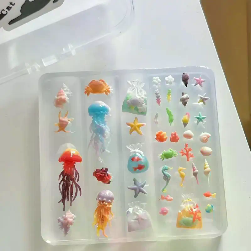 3D Ocean Series Silicone Jelly - Art Craft Jellyfish 评论和价格