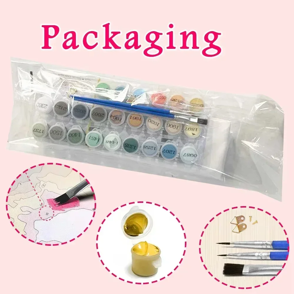 Paint By Numbers Kit for Adult - Art Craft Cat 评论和价格