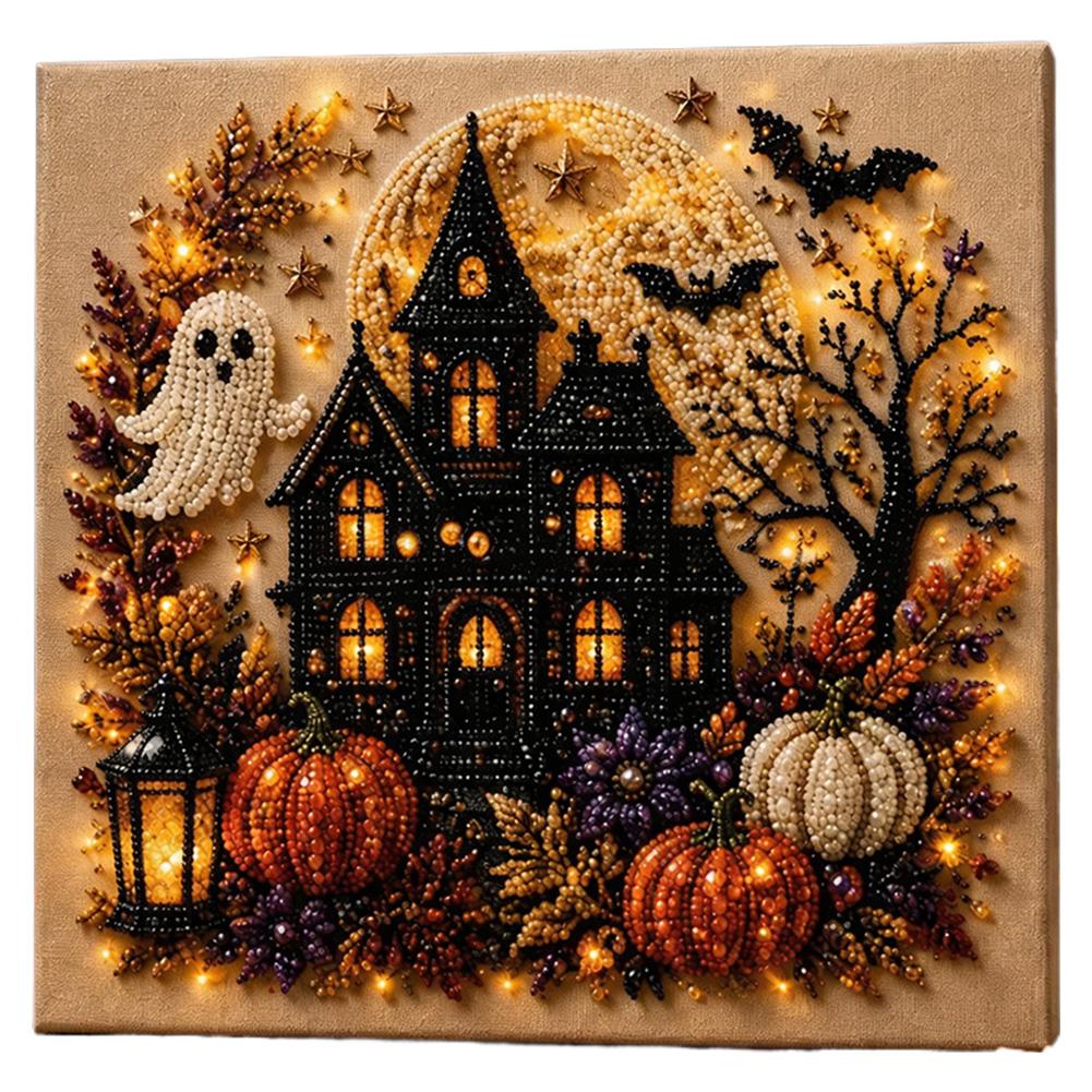 Halloween Ghost & Pumpkin 3D P - Art Craft Cat 评论和价格
