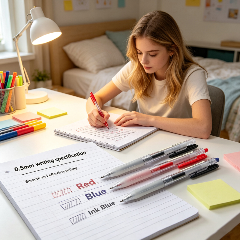 0.5mm Retractable Press MUJIs  - Muji Stationery Gel Pen 评论和价格
