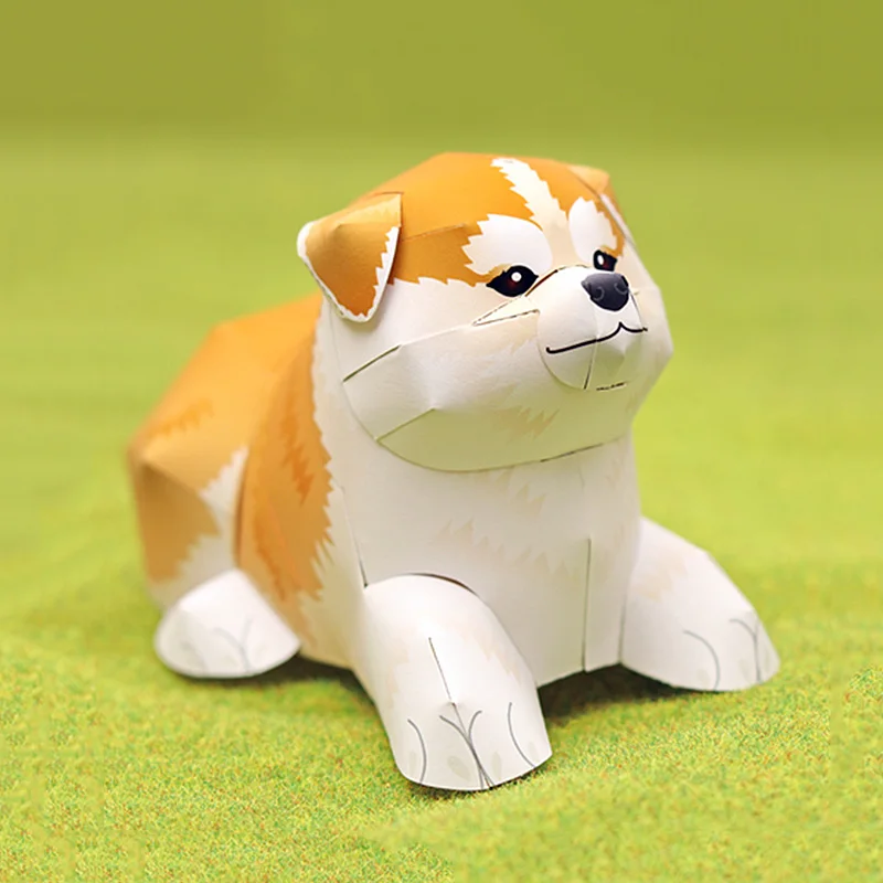 Akita Shiba Inu Folding Handma - Art Craft Cardboard 评论和价格