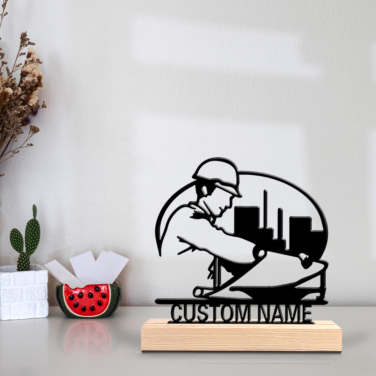 1pc construction worker Custom - Art Craft Gifts 评论和价格