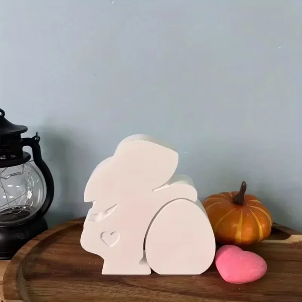 Top Quality Easter Heart Tail  - Art Craft Rabbit 评论和价格
