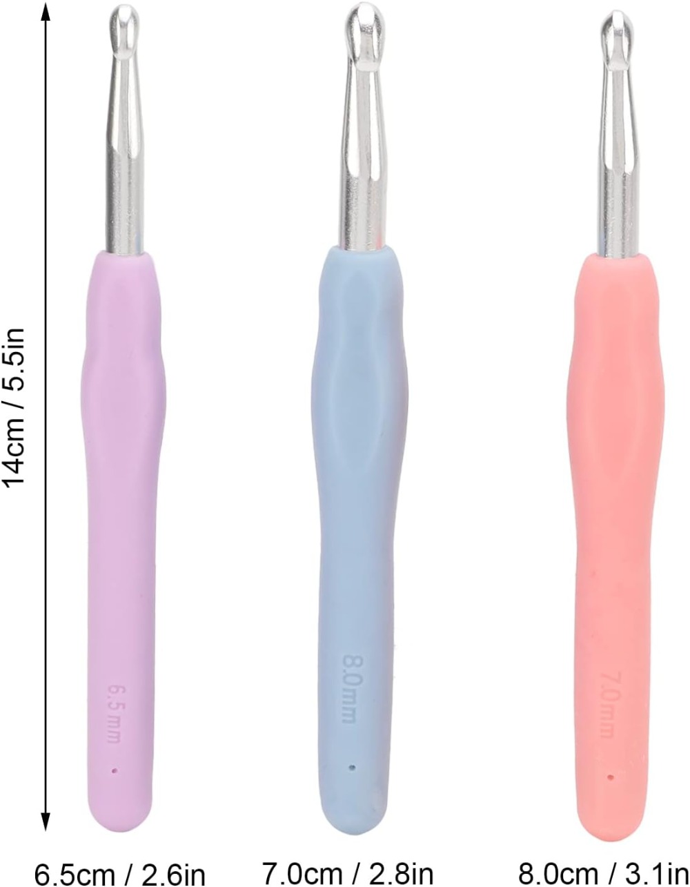 Ergonomic Crochet Hooks Set La - Crochet Hook Set 评论和价格