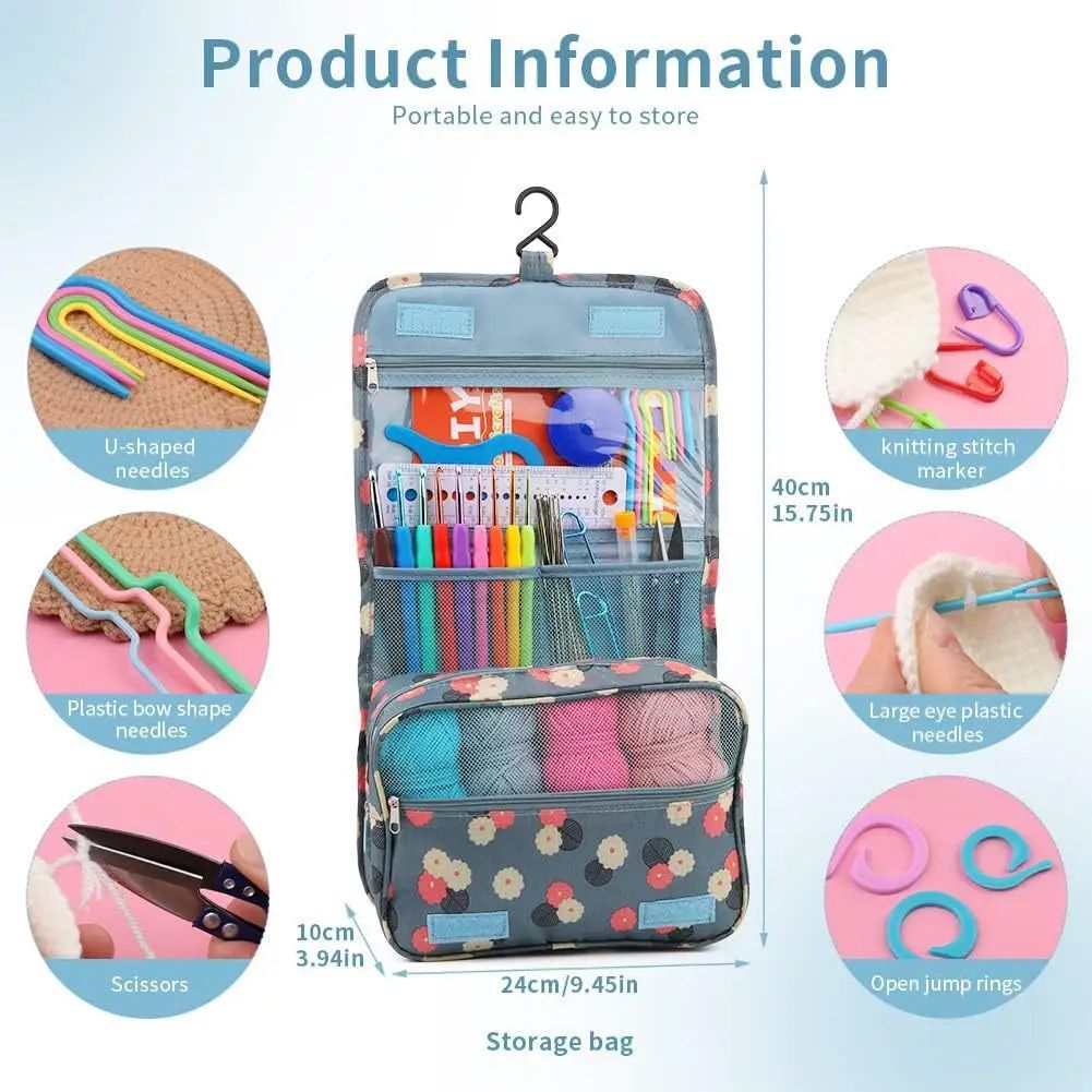 Knitting Crochet Hook Set Home - Crochet Hook Set 评论和价格