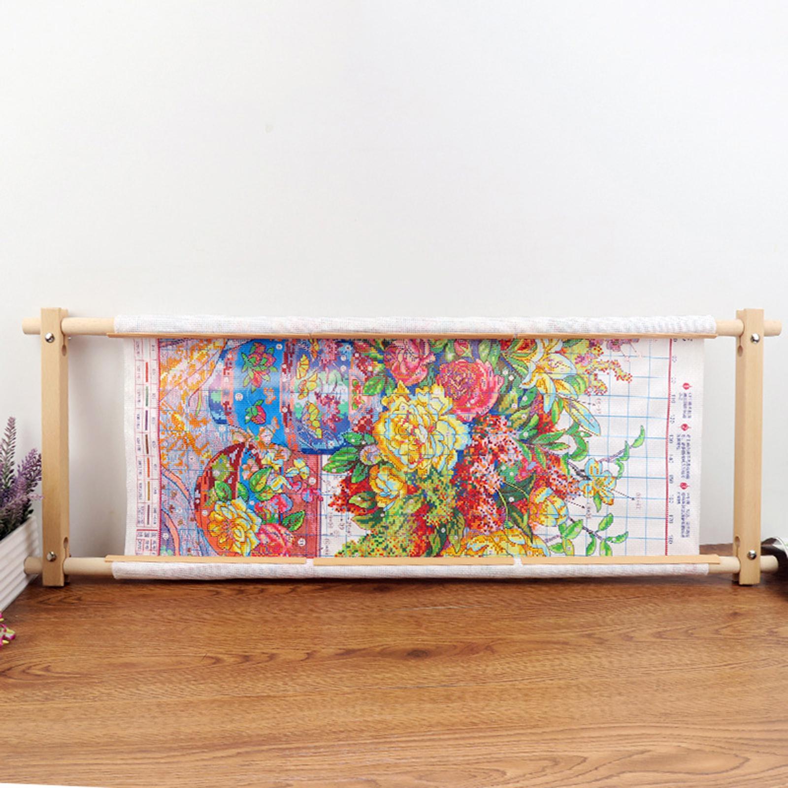 Beech Embroidery Scroll Frame  - Embroidery Hoop Kit 评论和价格