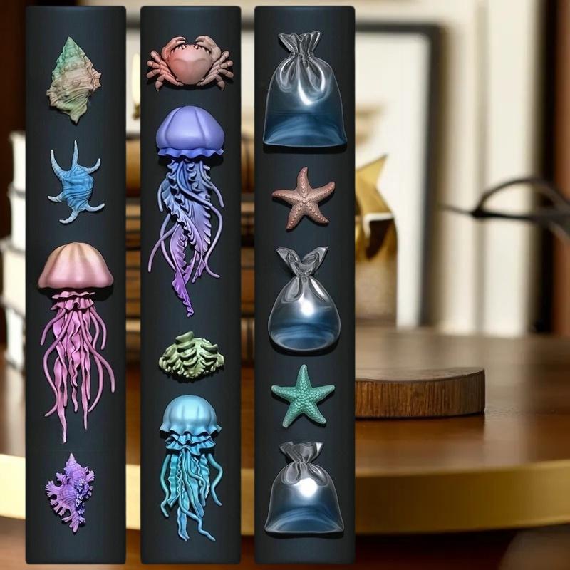 Manicure Mold For Nail Crafts; - Art Craft Jellyfish 评论和价格