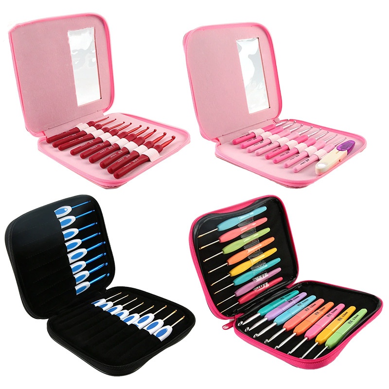 9pcs Crochet Hook Kit 2.5-6cm  - Crochet Hook Set 评论和价格