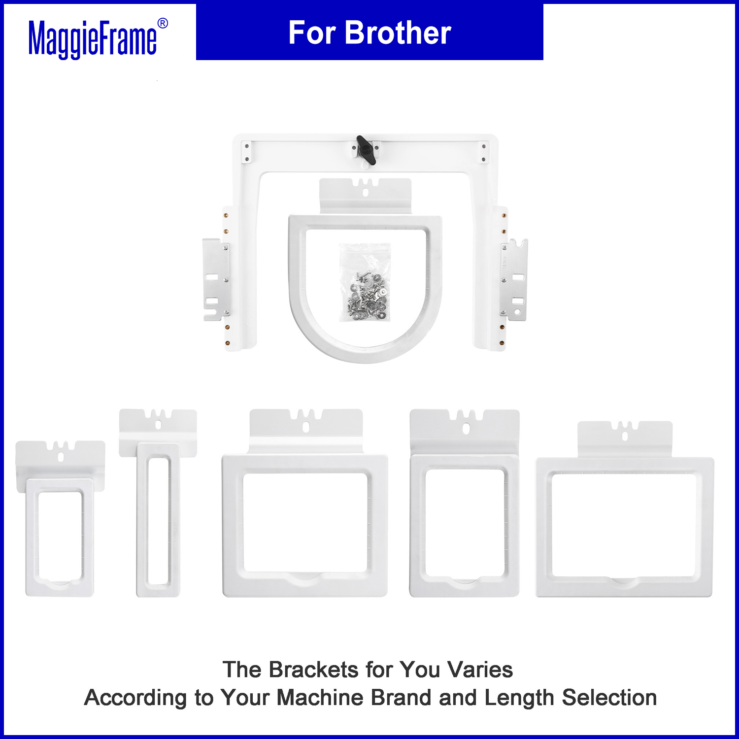 6in1 Fast Frame Kit Magnetic H - Embroidery Hoop Kit 评论和价格