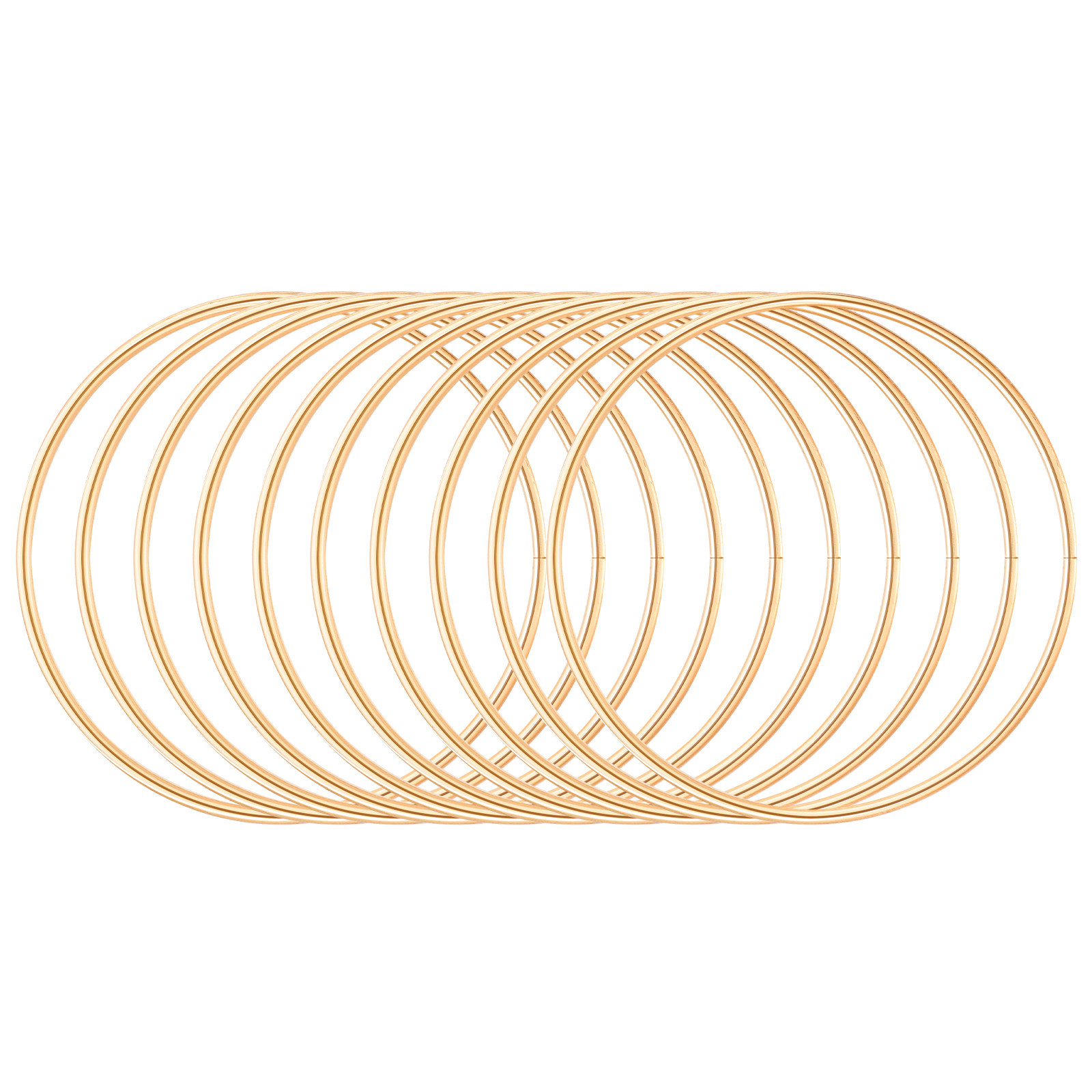 10Pcs Strong Metal Craft Hoops - Art Craft Idea 评论和价格