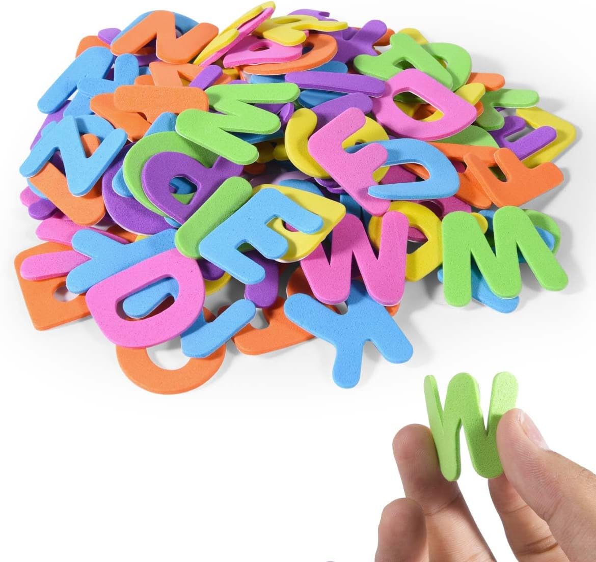 156-468pcs Foam Letter Sticker - Art Craft For 3 Year Old 评论和价格