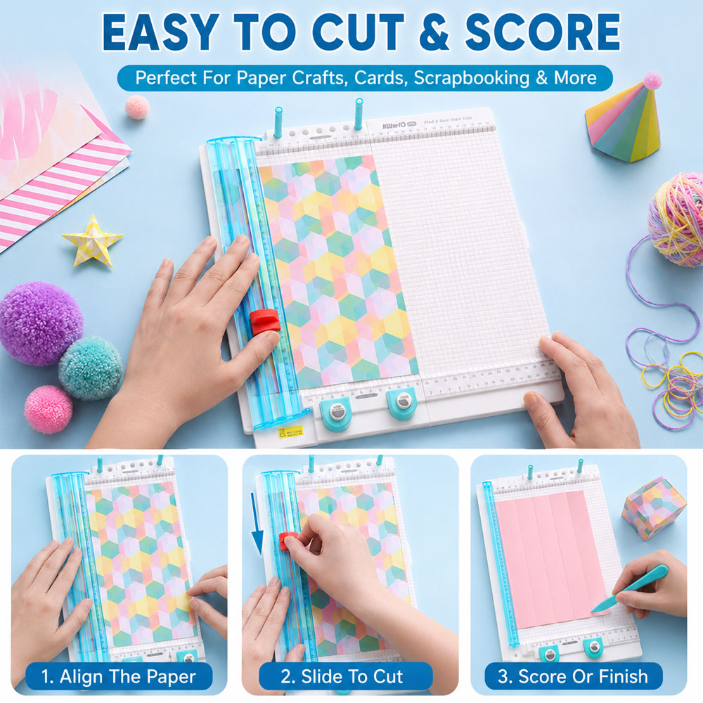 7-in-1 Paper Trimmer & Scoring - Art Craft Cardboard 评论和价格