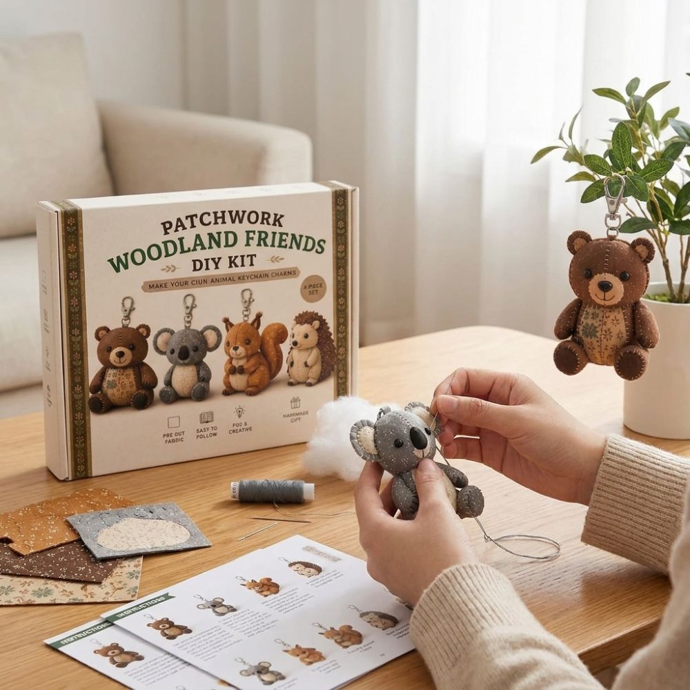 Pre-cut Fabric 3D Felt Sewing  - Art Craft Cat 评论和价格