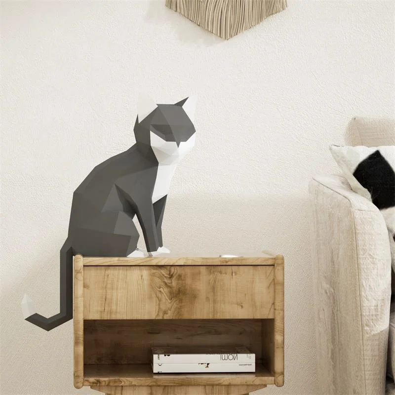1 Pair Lovers Cat Animal Decor - Art Craft Cat 评论和价格