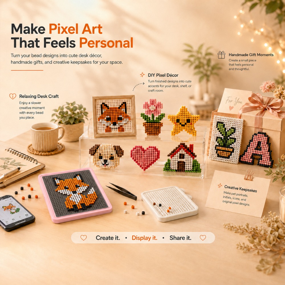 LED Smart Fuse Bead Pegboard,  - Art Craft Market 评论和价格
