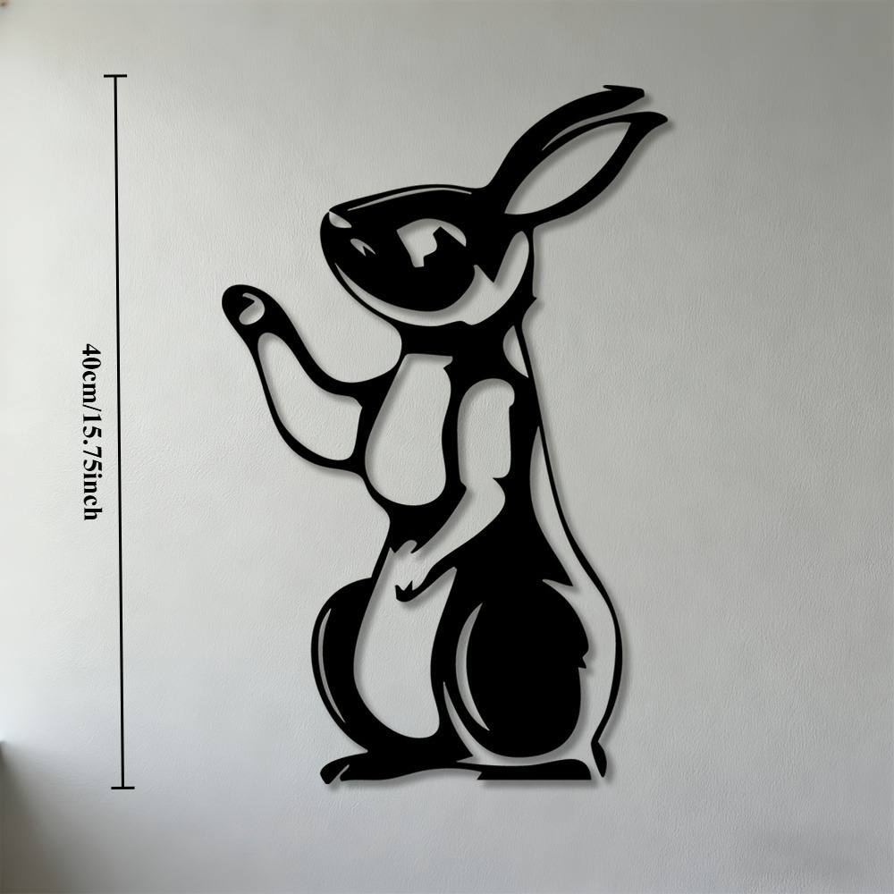 CIFBUY Metal Wall Art Minimali - Art Craft Rabbit 评论和价格
