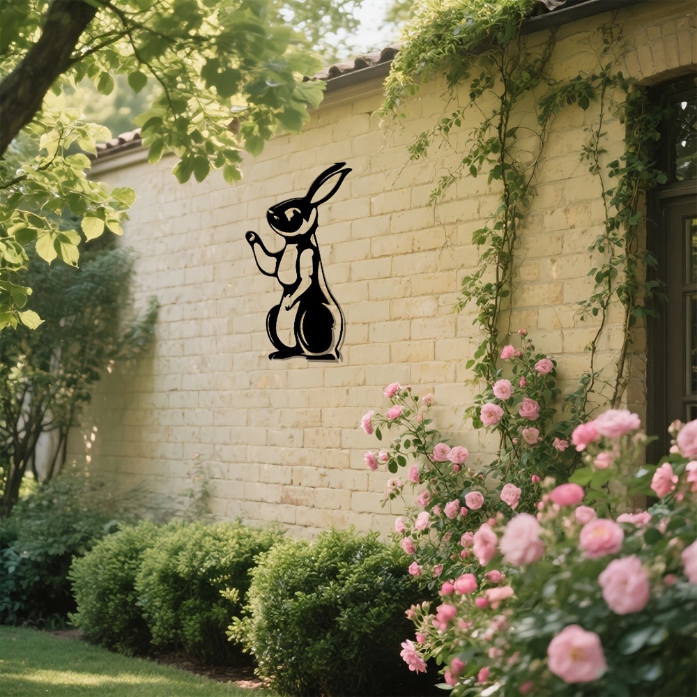 CIFBUY Metal Wall Art Minimali - Art Craft Rabbit 评论和价格