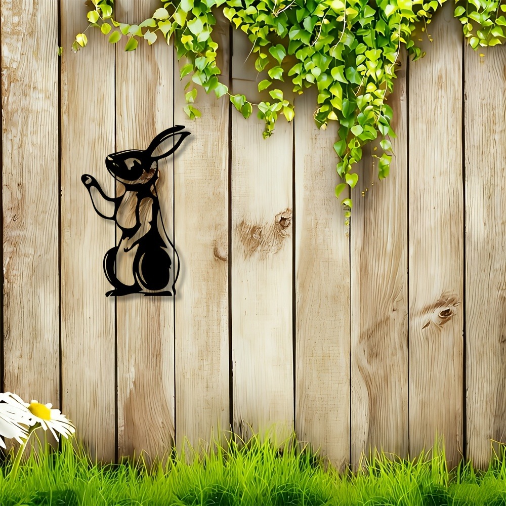 CIFBUY Metal Wall Art Minimali - Art Craft Rabbit 评论和价格