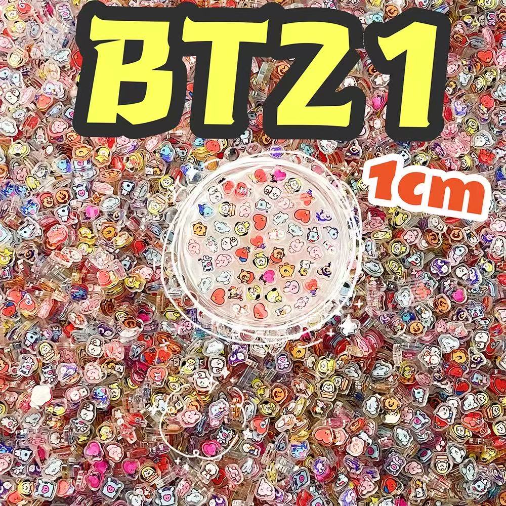 100pcs BT21 BTS Single-Layer 1 - Art Craft Market 评论和价格