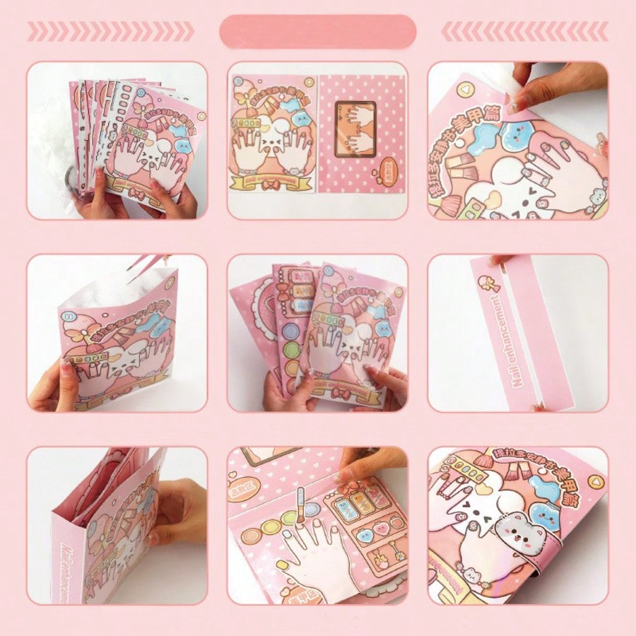Pink Children DIY Nail Salon Q - Art Craft For 3 Year Old 评论和价格