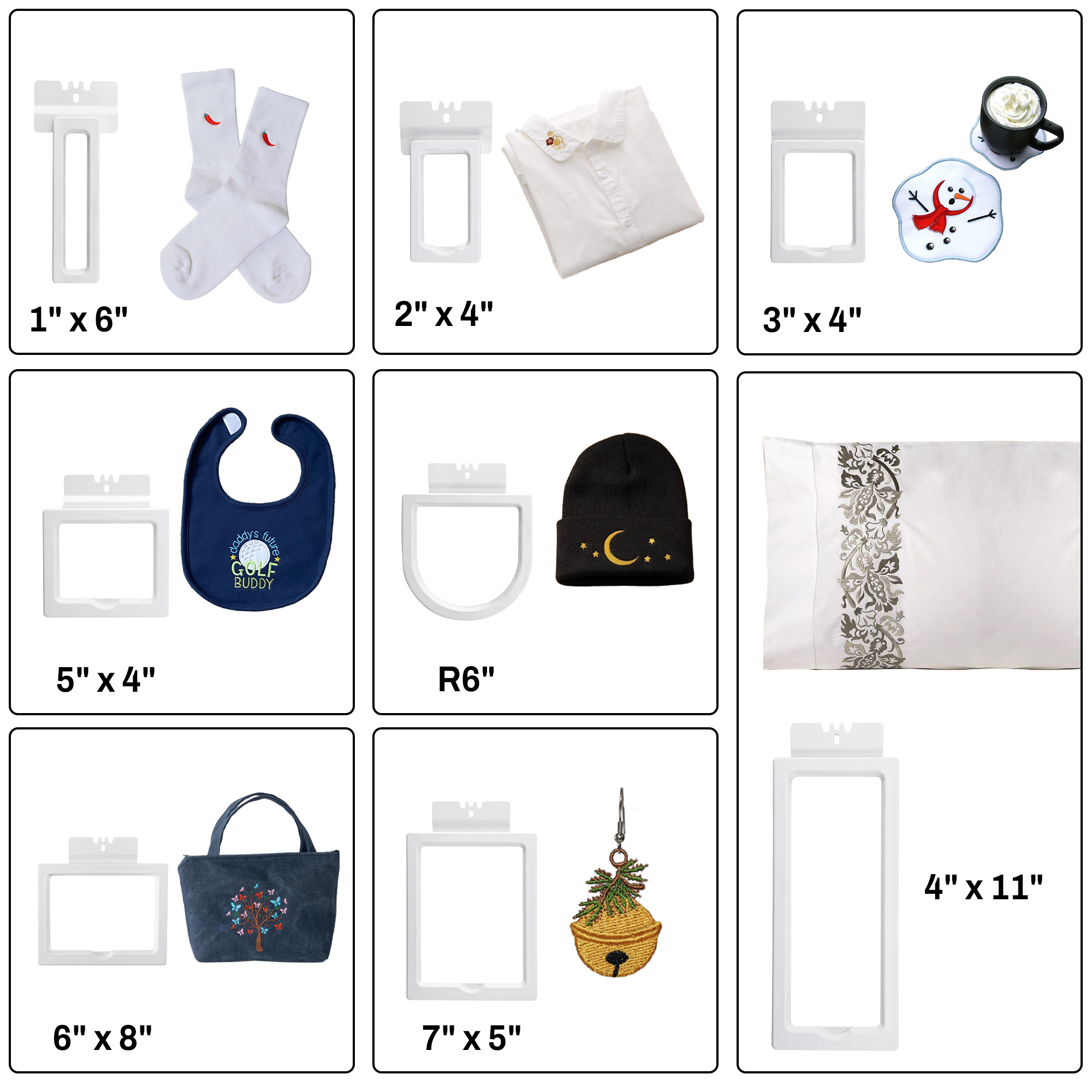 Melco Amaya Bravo XT/XTS EMT16 - Embroidery Hoop Kit 评论和价格