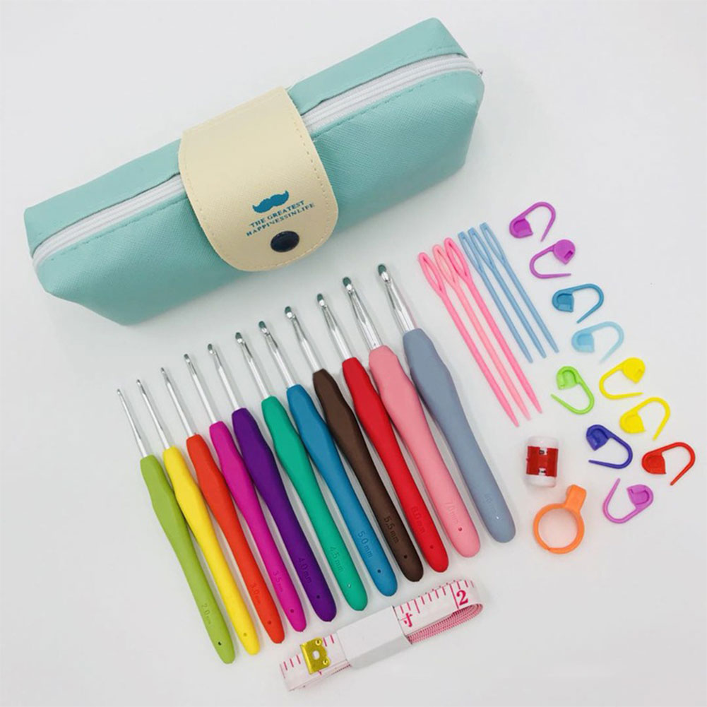 Crochet Hooks Set Aluminum Cro - Crochet Hook Set 评论和价格