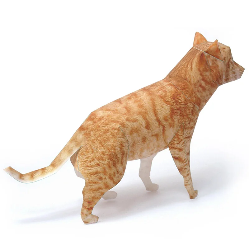 Ocicat Cat Orange Tabby Origam - Art Craft Cat 评论和价格