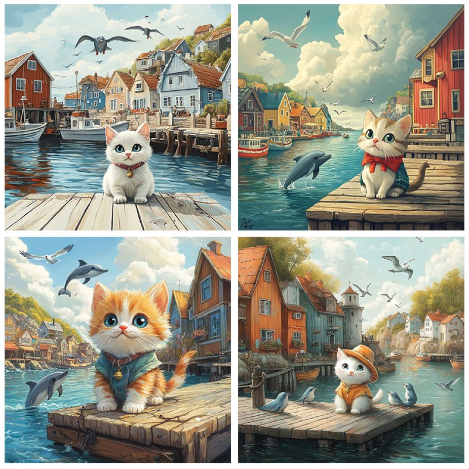 CHENISTORY Cat Diamond Paintin - Art Craft Idea 评论和价格